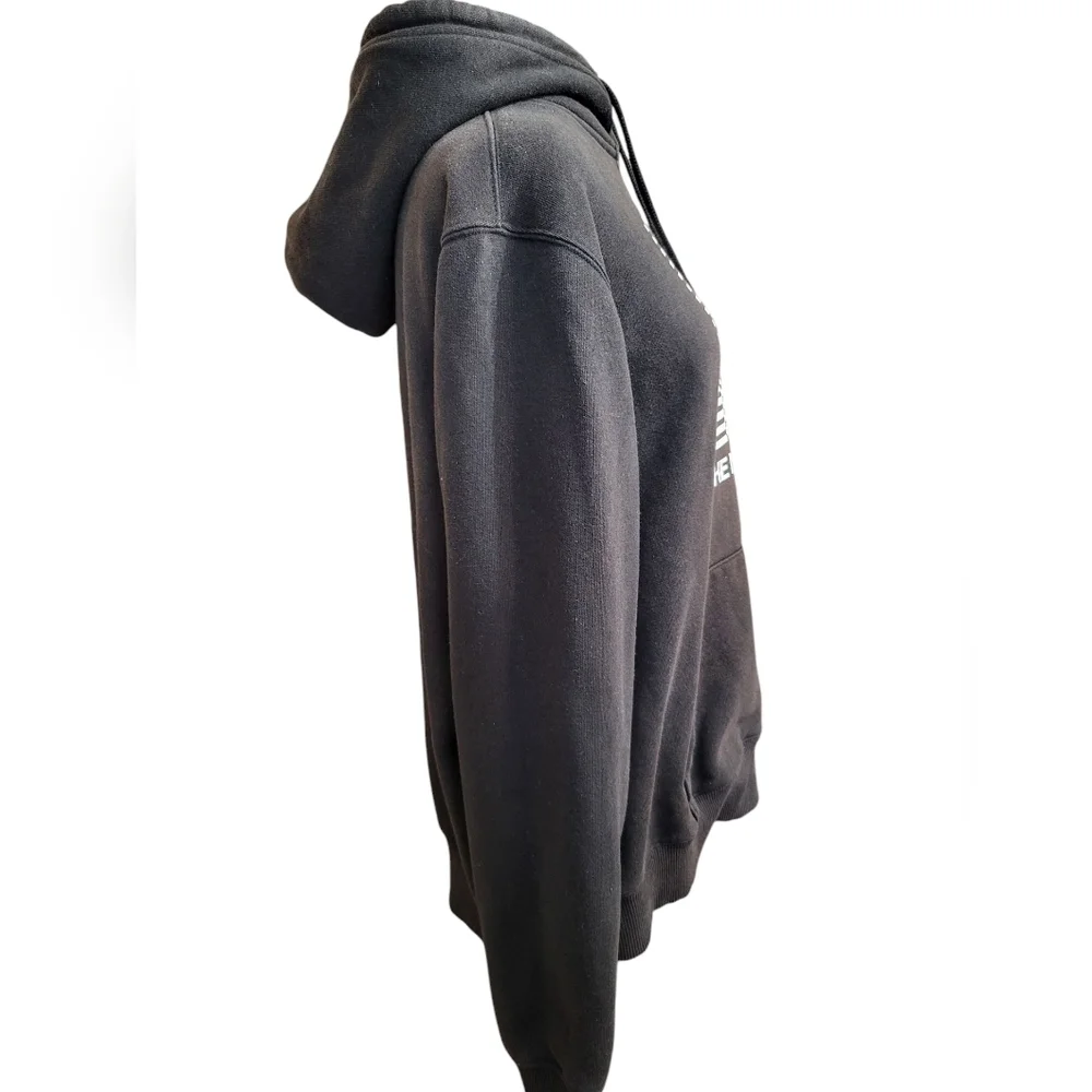 The North Face Hoodie Large Sweatshirt Optical print